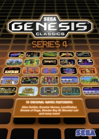 SEGA Genesis Classics Series 4 Box Art