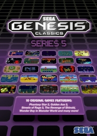 SEGA Genesis Classics Series 5 Box Art