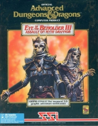 Advanced Dungeons & Dragons: Eye of the Beholder III: Assault on Myth Drannor Box Art