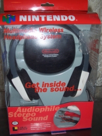 Nintendo Wireless Infared Stereo Headphone System Box Art