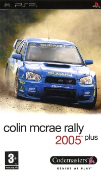 Colin Mcrae Rally 2005 Plus Box Art