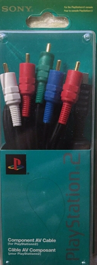 Sony Component AV Cable SCPH-10100 U Box Art