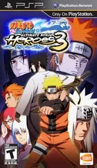Naruto: Ultimate Ninja Heroes 3 Box Art