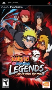 Naruto Shippuden: Legends: Akatsuki Rising Box Art