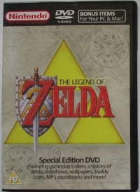 Legend of Zelda Special Edition DVD, The (DVD) Box Art