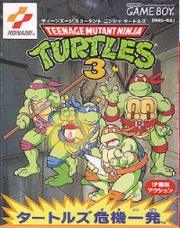 Teenage Mutant Ninja Turtles 3: Turtles Kiki Ippatsu Box Art