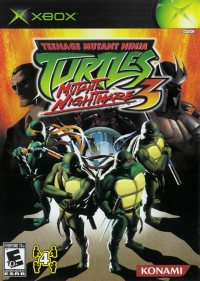 Teenage Mutant Ninja Turtles 3: Mutant Nightmare Box Art
