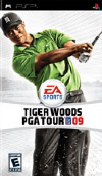Tiger Woods PGA Tour 09 Box Art