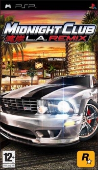 Midnight Club: L.A. Remix Box Art