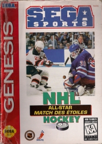 NHL All-Star Match Des Etoiles Hockey 95 Box Art