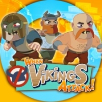 When Vikings Attack! Box Art
