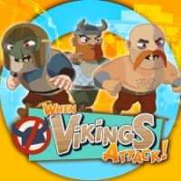 When Vikings Attack! Box Art