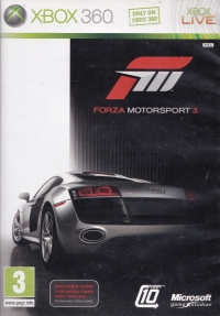 Forza Motorsport 3 Box Art