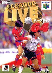 J. League Live 64 Box Art
