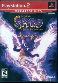 Legend of Spyro, The: A New Beginning - Greatest Hits Box Art
