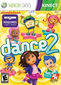 Nickelodeon Dance 2 Box Art