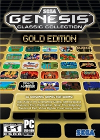 Sega Genesis: Classic Collection: Gold Edition Box Art