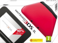 Nintendo 3DS XL (Red / Black) [EU] Box Art