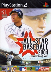 All-Star Baseball 2004 Featuring Derek Jeter Box Art