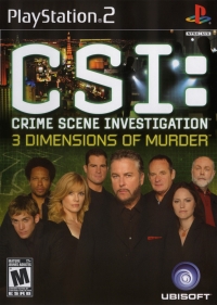 CSI: Crime Scene Investigation: 3 Dimensions of Murder [CA] Box Art