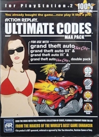 Datel Action Replay Ultimate Codes Max Pack Box Art