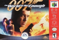 007: The World is Not Enough (blue cartridge) Box Art