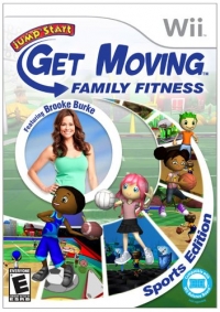 Jump Start: Get Moving Family Fitness - Sports Edition Box Art