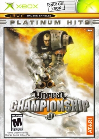 Unreal Championship - Platinum Hits Box Art