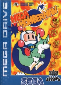 Mega Bomberman Box Art