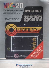 Omega Race (silver label / red triangle) Box Art
