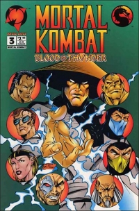 Mortal Kombat: Blood and Thunder #3 Box Art