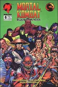 Mortal Kombat: Blood and Thunder #6 Box Art