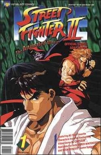 Street Fighter II: The Animated Movie #1 Box Art