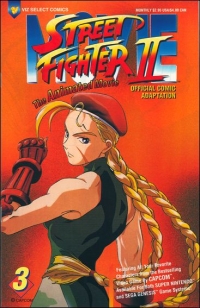 Street Fighter II: The Animated Movie #3 Box Art