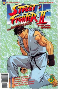 Street Fighter II: The Animated Movie #5 Box Art