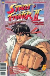 Street Fighter II: The Animated Movie #6 Box Art