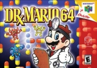 Dr. Mario 64 Box Art