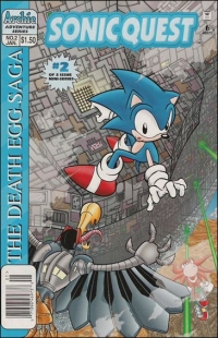 Sonic Quest #2 Box Art