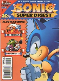 Sonic Super Digest #2 Box Art
