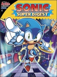 Sonic Super Digest #4 Box Art