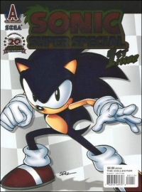 Sonic Super Special 1st Issue Box Art