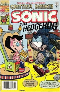Sonic the Hedgehog (1993) #4 Box Art