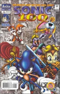 Sonic the Hedgehog #100 Box Art