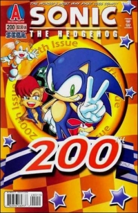 Sonic the Hedgehog #200 Box Art