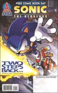 Sonic the Hedgehog Free Comic Book Day: Two Steps Back Special Edition Box Art