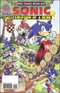 Sonic: Evolution of a Hero: Free Comic Book Day Box Art