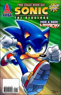 Sonic the Hedgehog Free Comic Book Day Edition 2010 Box Art