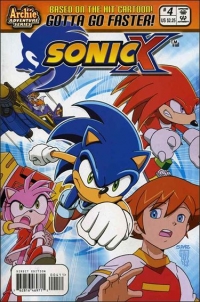 Sonic X #04 Box Art