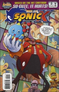 Sonic X #5 Box Art