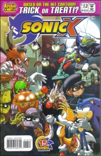 Sonic X #13 Box Art